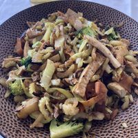 Stir fried veg with tofu - lacked any decent taste  at Capri in Lanzarote