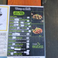 Vegan menu! 😁 at Wrap N Roll in Lefkada