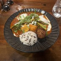 Goan curry  at Pleased to Meet You in Morpeth