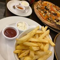   at Pizza Piccolo in South West London