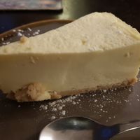 Cheesecake at Pizza Piccolo in South West London