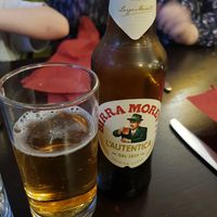 Cheers 🍺 at Pizza Piccolo in South West London