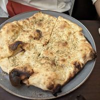 Garlic bread at Pizza Piccolo in South West London