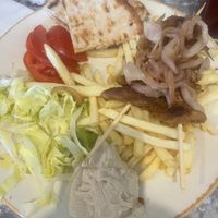 Souvlaki  at Star Fast Food in Rhodes