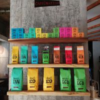 Coffee assortiment at Caffénation goes Koco in Antwerpen
