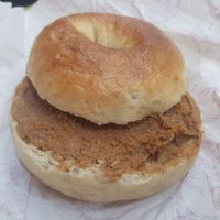 Lotus bagel at KINGBABYBAGELS in Newcastle Upon Tyne