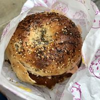 Vegan Baby Ru  at KINGBABYBAGELS in Newcastle Upon Tyne