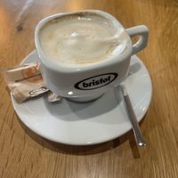 Cappuccino di soia  at Da Prette - Bakery in Padua
