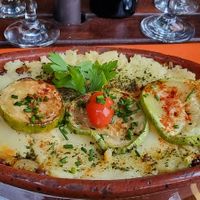 The potato pie at Pura Vida in El Calafate