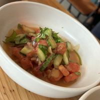 Watermelon salad   at Aurora Kusina in Shepton Mallet