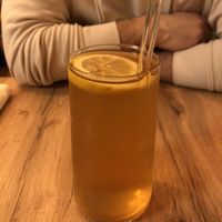 Peach ice tea   at Tipu in Mannheim