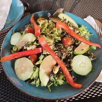 Salad at Sugar & Spice in Boquete
