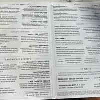 Menu  at Pura Vida in Fort Lauderdale