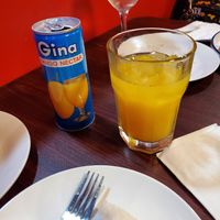 Mango nectar vegan at Rassame in Greensburg