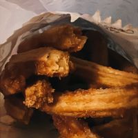 Bury me in this bag  at Churrería El Moro - Roma in Mexico City