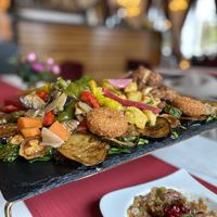 Vegetarische Platte für 2 Personen (Vegan )  at Royal Lebanon in Giessen