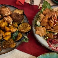 Food also came with bread  at Royal Lebanon in Giessen