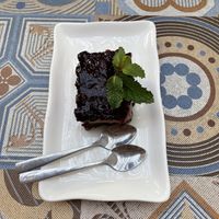 Dragonfruit cheesecake   at Planta in Phnom Penh