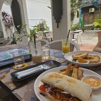 BBQ panini   at Planta in Phnom Penh