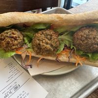 Falafel Baguette   at Origin - Coffee Shop Végétal in Strasbourg