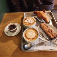 Authentisches, süßes, veganes Café at Origin - Coffee Shop Végétal in Strasbourg