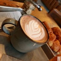 Hot oat milk chocolate at Origin - Coffee Shop Végétal in Strasbourg