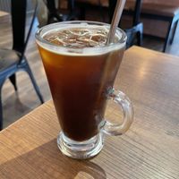 Americano frío  at Kuk Bread Bowls in Lima