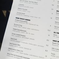 Menu that can be vegan at OLI MAZÍ in Utrecht
