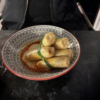 Spring rolls  at Esushi in Chisinau