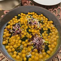 Chickpeas curry at Tierra in Matera