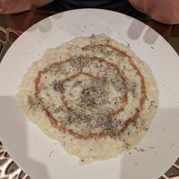Risotto al tartufo at Tierra in Matera