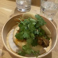 Bao bun. This is a must try!! One of the best things I’ve eaten in a while   at Koko Green in Nice
