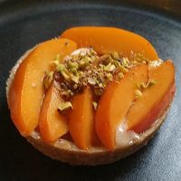 Tarte abricot at Koko Green in Nice