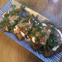 Kimchi pancakes  at Koko Green in Nice