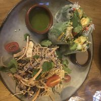 Summer rolls  at Koko Green in Nice