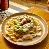 Loaded nachos   at Koko Green in Nice