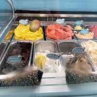 Variuos vegan flavours  at Parad'ice in Mallorca
