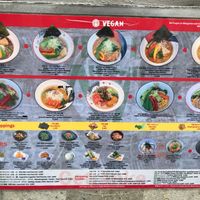 Vegan menu at Takumi Leipzig Chicken & Vegan in Leipzig