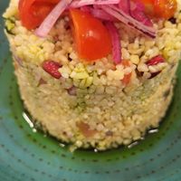 Tabouleh with Pita at Lagosol in Langschlag