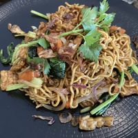 Mie Goreng with tempe  at Good Stuff Cafe & Eco Store in Amed