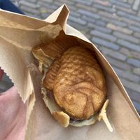 Anko taiyaki  at Tokyo Taiyaki Story in The Hague