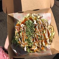 okonomiyaki  at Tokyo Taiyaki Story in The Hague