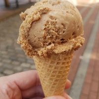 Tiramisu ice cream (vg) at Rainbow Scoops  in Darlington
