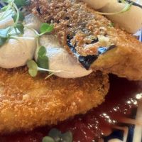 Eggplant and ricotta 🤤  at Cultivate Plant-Based Eatery in Rahway