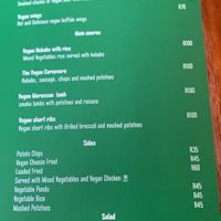   at Romeo and Vero Vegan Butcherie and Restaurant  in Cape Town