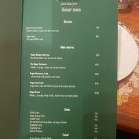 Menu page 3  at Romeo and Vero Vegan Butcherie and Restaurant  in Cape Town