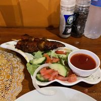 BBQ Skewers  at Romeo and Vero Vegan Butcherie and Restaurant  in Cape Town