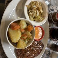 Steak & roast veggies  at Romeo and Vero Vegan Butcherie and Restaurant  in Cape Town