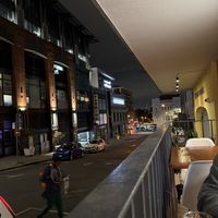 Blick auf die Straße   at Romeo and Vero Vegan Butcherie and Restaurant  in Cape Town