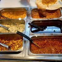 All vegan beans and rice at Matador in Fort Collins